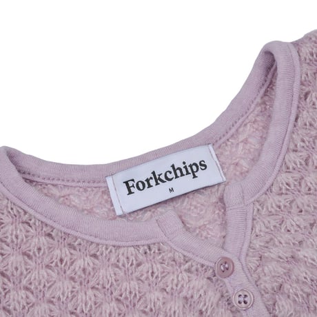 forkchips/33. bunny puff knit M-XL