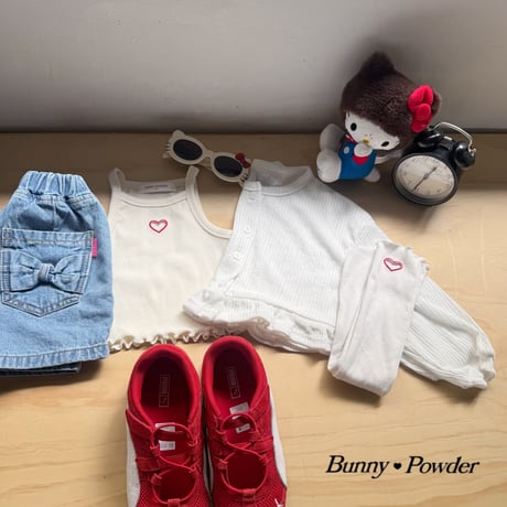 bunnypowder/194. flower button cardigan S-XL