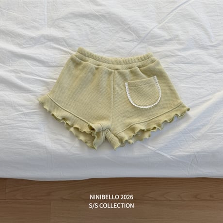 ninibello/78. pony fril pants XS-XL