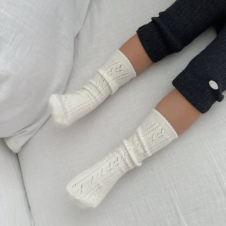 digreen/52. eyelet sock? S-XL
