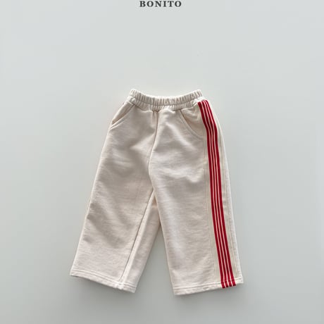bonito/17. line straight pants 12M-XL
