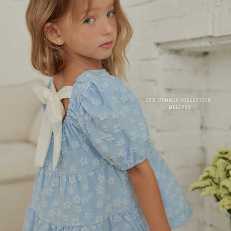 melikey/104. shine ribbon one-piece JS-JM