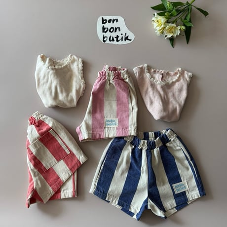 bonbonbutik/15. ess shorts  XS-XL