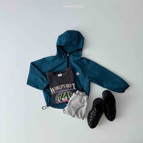 andbutter/74. Light Wind Hoodie S-XL