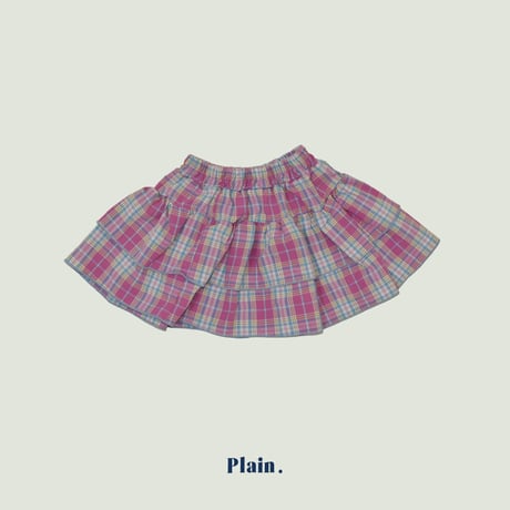plain/35. check kangkang skirt XS-XL