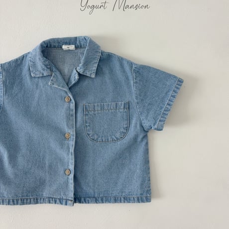 yogurtmansion/28. denim shirt XS-XL