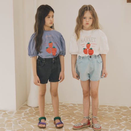 bymimi/58. star denim pants JS-JM