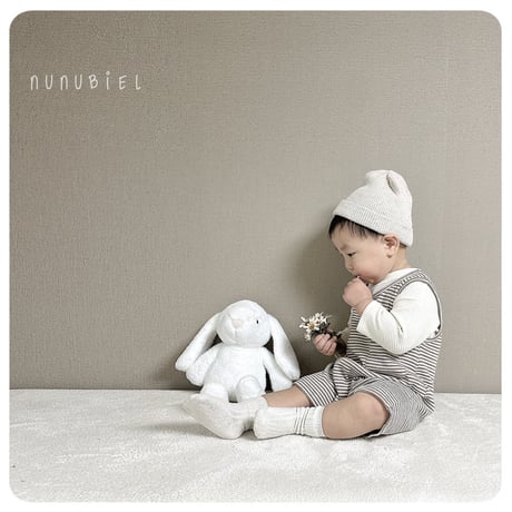 nunubiel/52. bebe Waffle t-shirts S-L