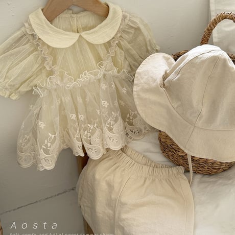 aosta/61. Collar Blouse S-2XL