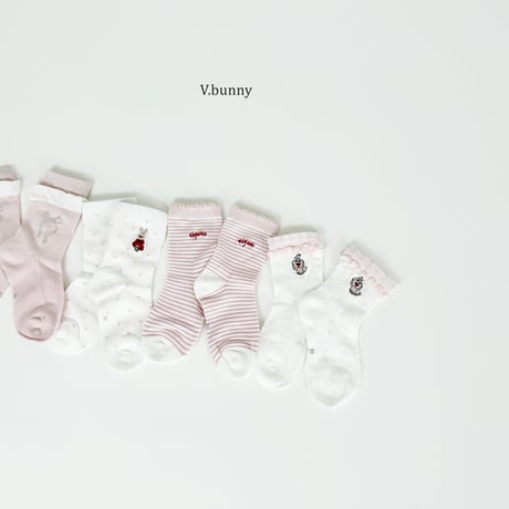 vbunny/74. red socks set M(130-150)-XL(180-210)