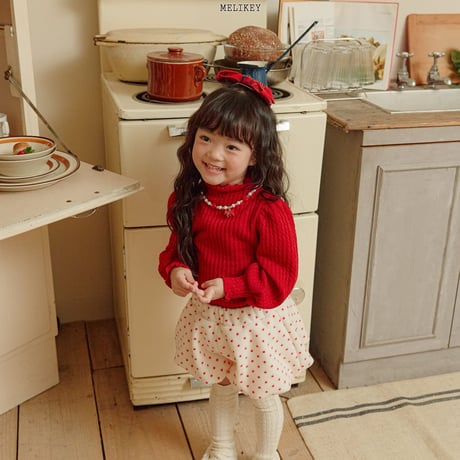 melikey/3. golgi puff T knit XS-XL