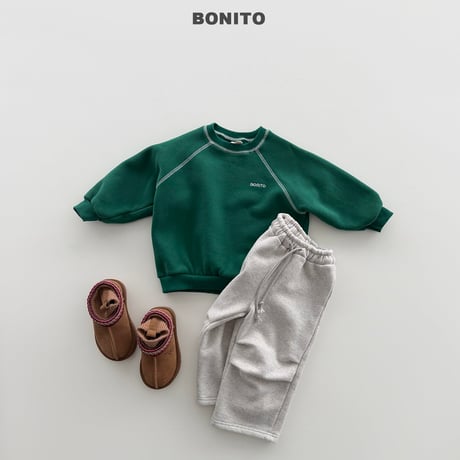 bonito/52. knee pin tuck straight pants JS-JM