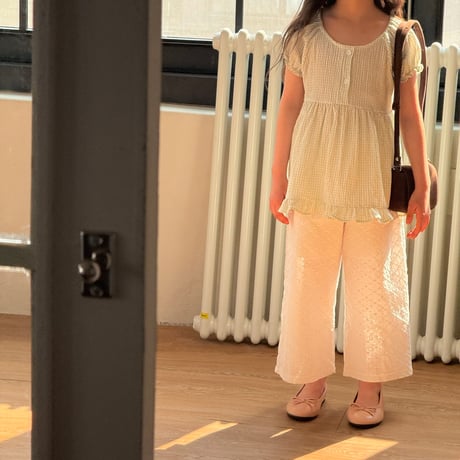 ninibello/79. mori punching ailet pants XS-XL
