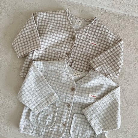 thelala/25. 47 dobi check jacket XS-XL