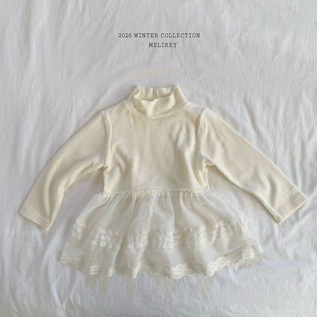 melikey/8. pompom sha fril T-shirt JS-JM