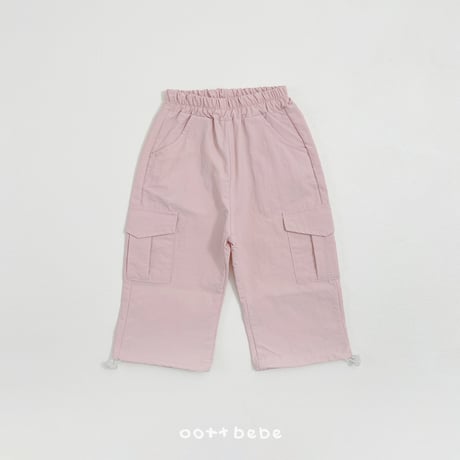 oottbebe/60. teddy cargo pants XS(1-2Y)-XL(6-7Y)