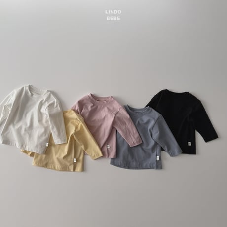 lindo/1. bebe basic T-shirt 1(3M-6M)-3(12M-18M)