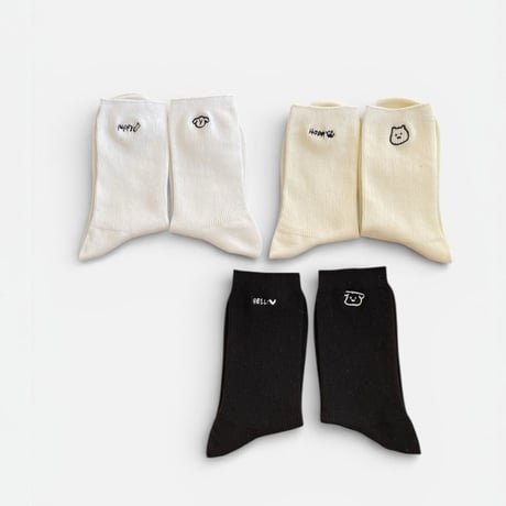 dudie/20. happy embroidery three set FREE(190MM-260MM)