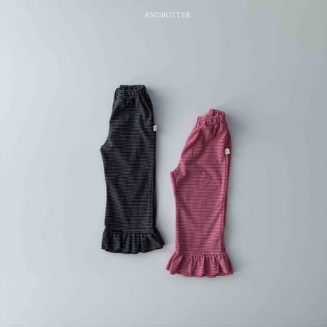 andbutter/28. Frill Bootcut Pants S-XL