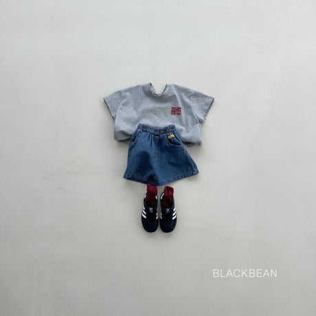 blackbean/56. circle T-shirt S-XL