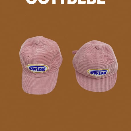 oottbebe/32. Swing coduroy ( hip daily ) ball cap S(1-3Y)-F(56-58CM)