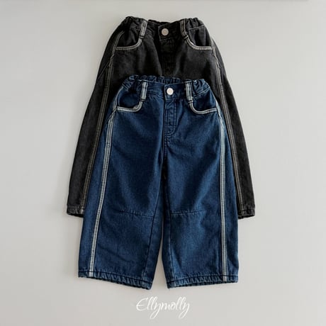 ellymolly/134. line walk gimo denim pants 13-19