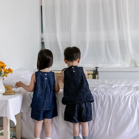 oatmeal/3. daily denim set XS-XL