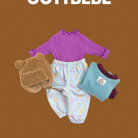 oottbebe/38. sugar golgi cardigan XS(0-1Y)-XL(4-5Y)