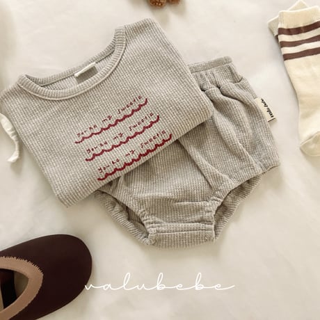 valubebe/47. waffle bloomer 6M-18M