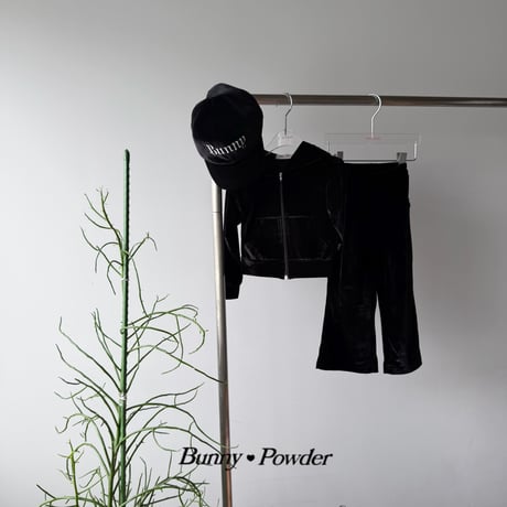 bunnypowder/133. hood zipup 2XL-4XL