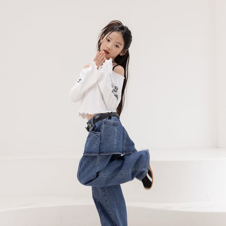 zanclover/33. denim pants skirt 3-11