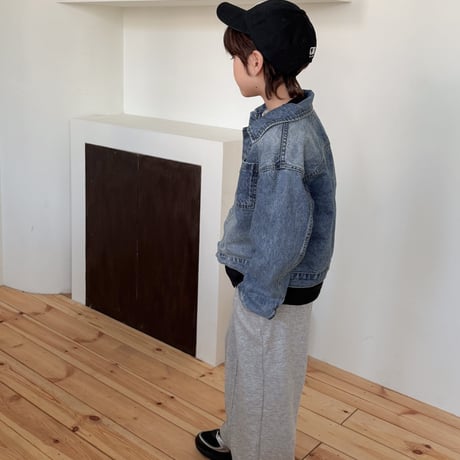 fromi/20. pin tuck wide jogger pants JS-JL