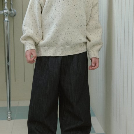 thebeige/19. Denim wide pants XXS-L