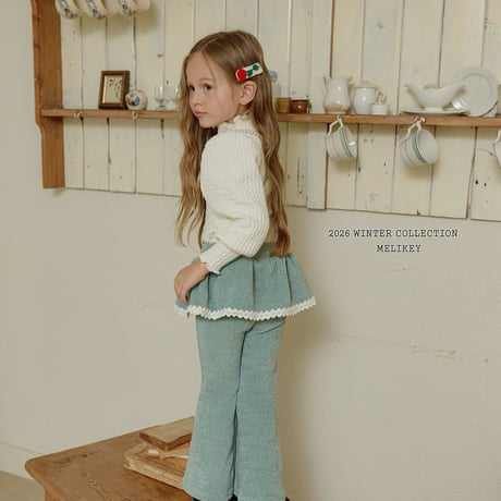 melikey/43. fril bello boots cut XS-XL