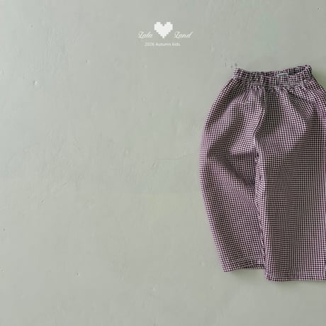lalaland/5. ritz check pants XS-XL