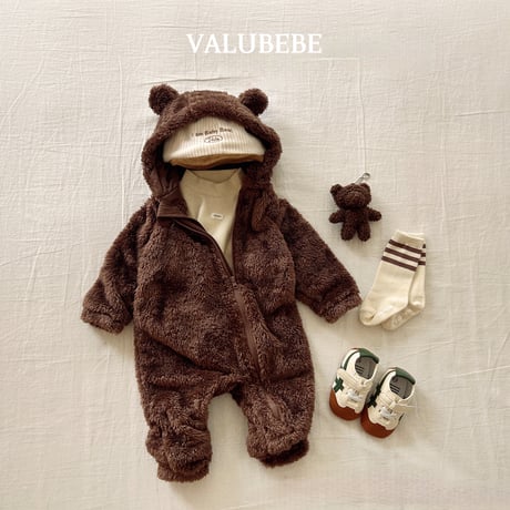 valubebe/63. compotable fleece suit 6M-18M