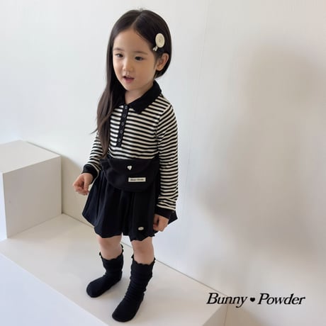 bunnypowder/84. collar T-shirt S-XL