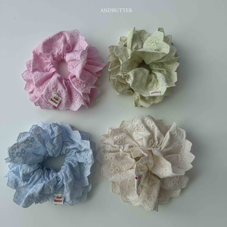 andbutter/4. Candy lace scrunchies FREE
