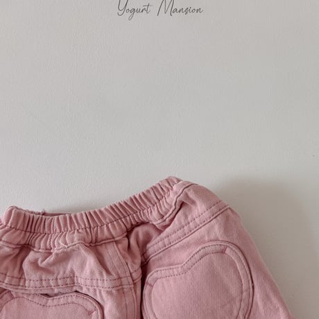 yogurtmansion/17. heart pants S-XL