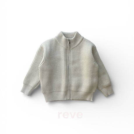 reve/12. knit zipup S-2XL