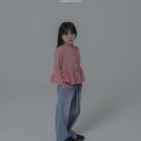 lilybooth/19. fril cardigan S-XL