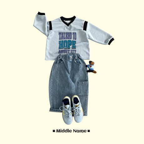 middlename/55. pocket denim pants S-XL