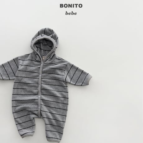 bonito/102. terry suit hood 6M-18M