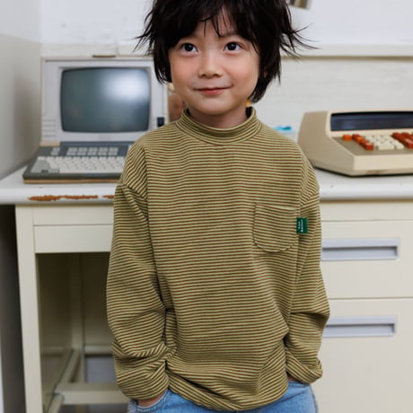 andbutter/13. Mini Pocket Mock Neck  JS-JM