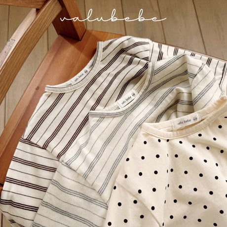 valubebe/84. all day pangpang T-shirt 6M-S