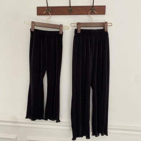 mikki/16. plitch straight pants ADULT