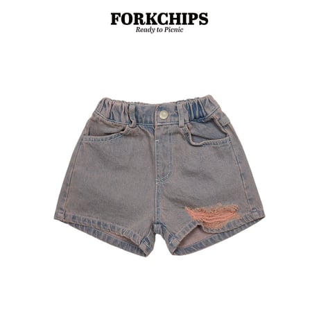 forkchips/7. peach heart short pants M-XL