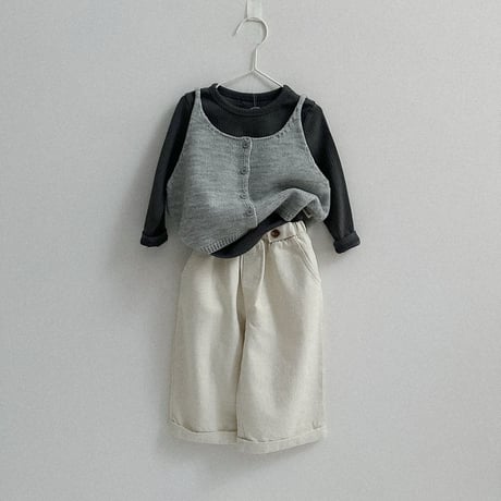 minirobe/42. Layered vest  S-XL