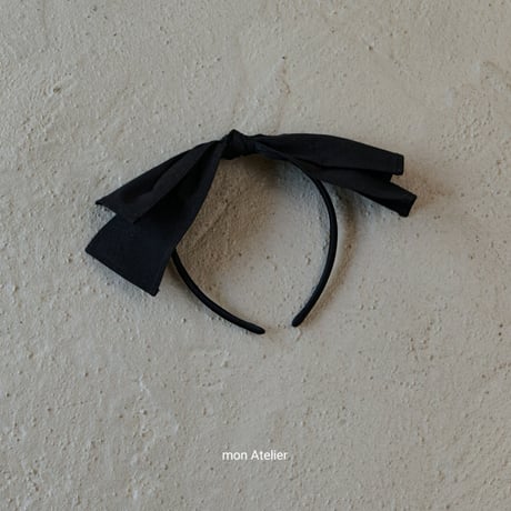 monatelier/1. double ribbon hairband FREE