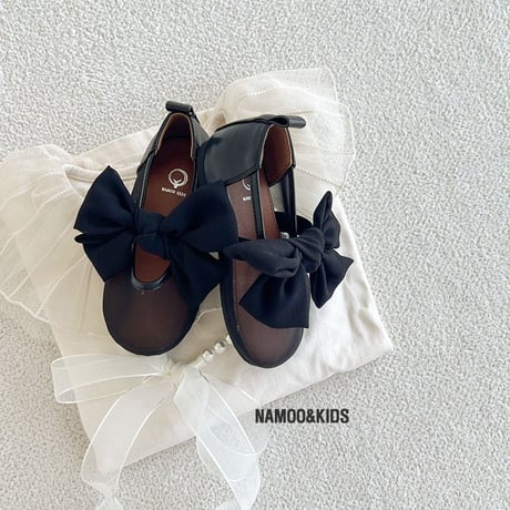 namoo/26. Yui Chiffon Ribbon Flats 140-220